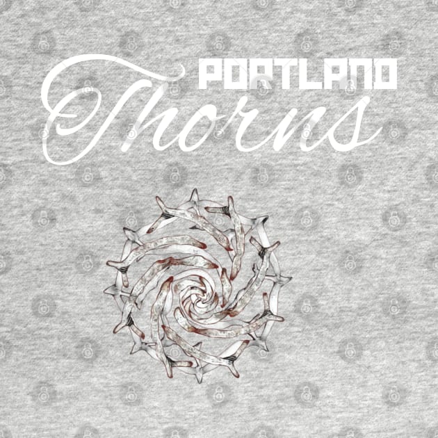 Portland Thorns football by Classic Clic